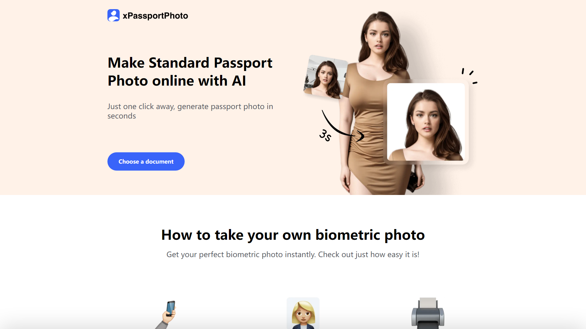 make passport picture online