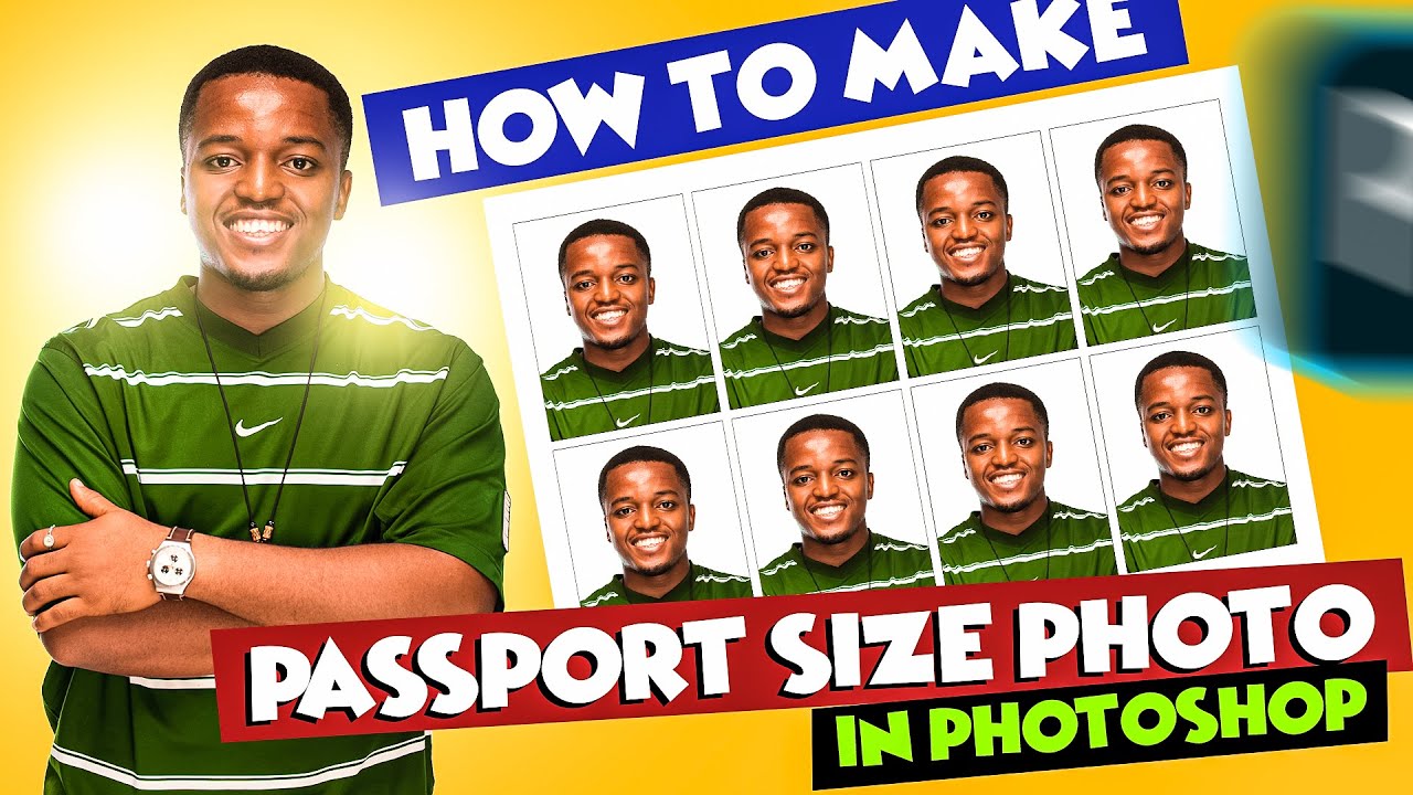 make passport size photo