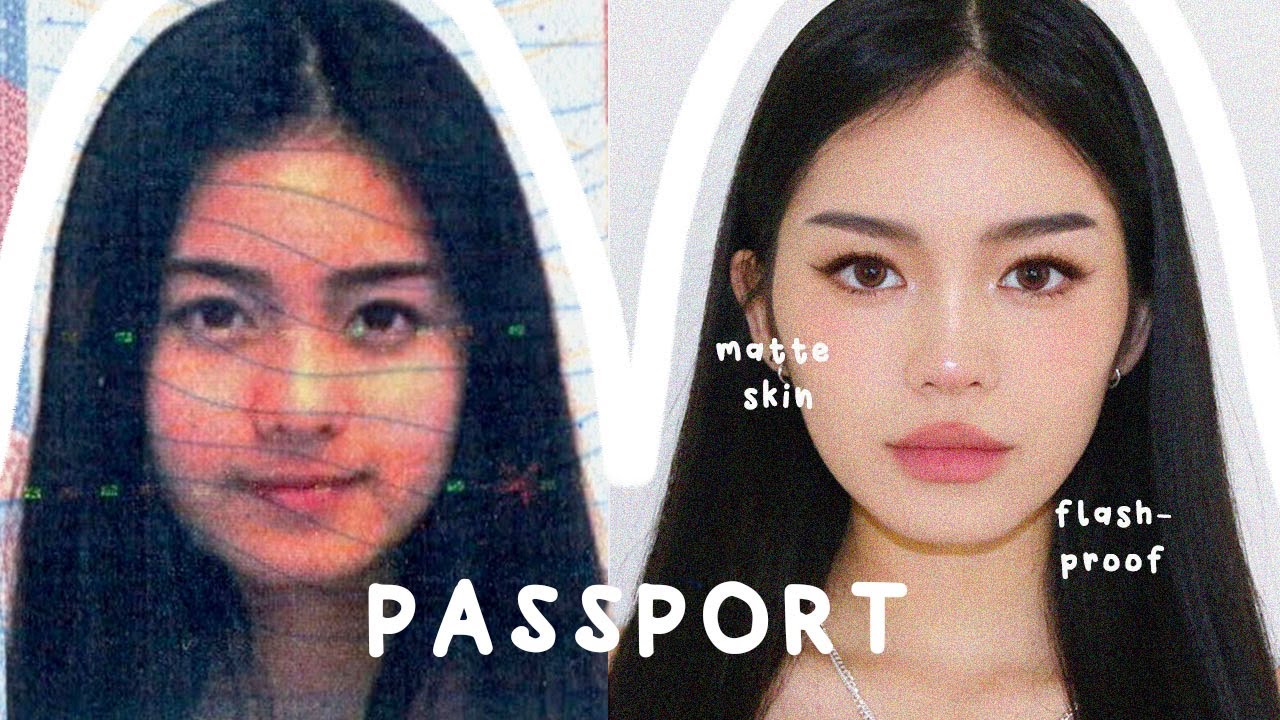 makeup in passport photo