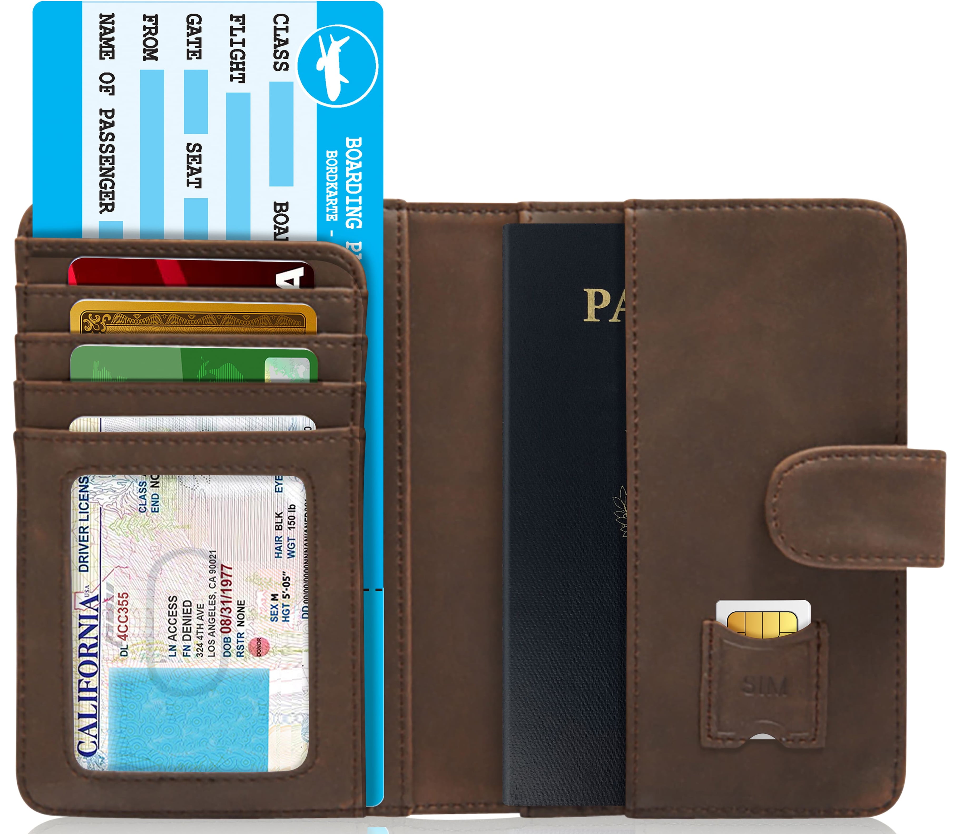 man passport holder