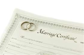 marriage license for passport