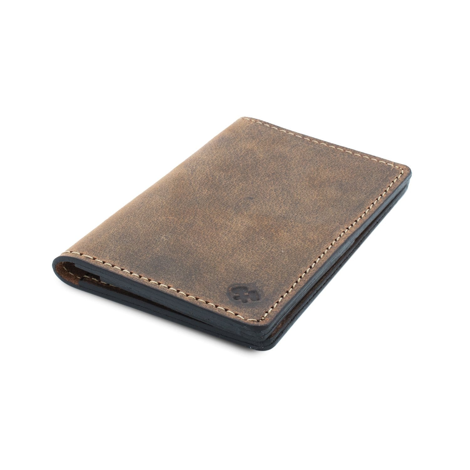 mens leather passport holder