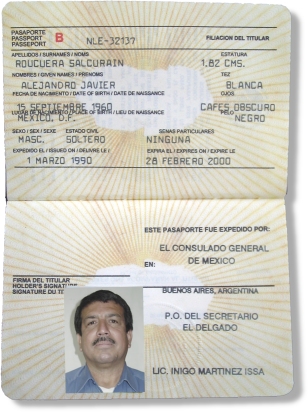 mexico passport number