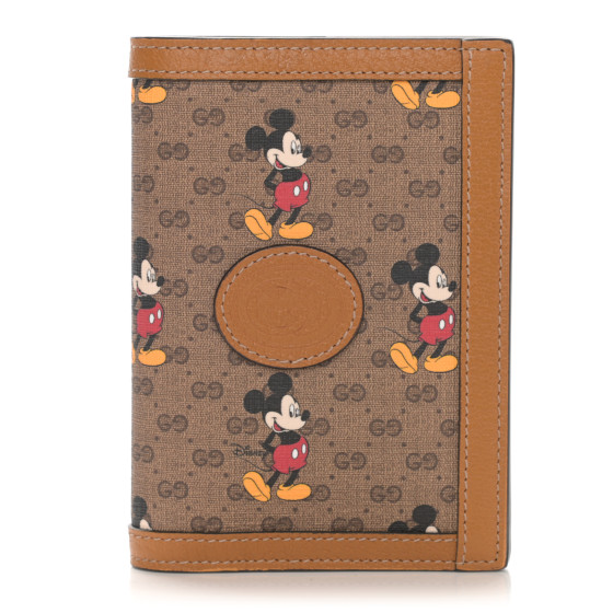 mickey mouse passport holder