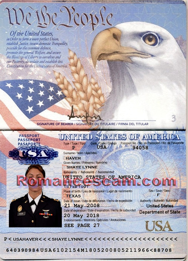 military passport