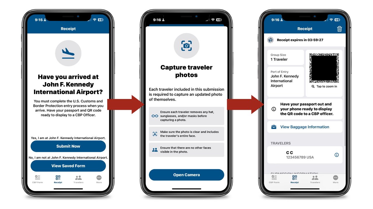 mobile passport contril