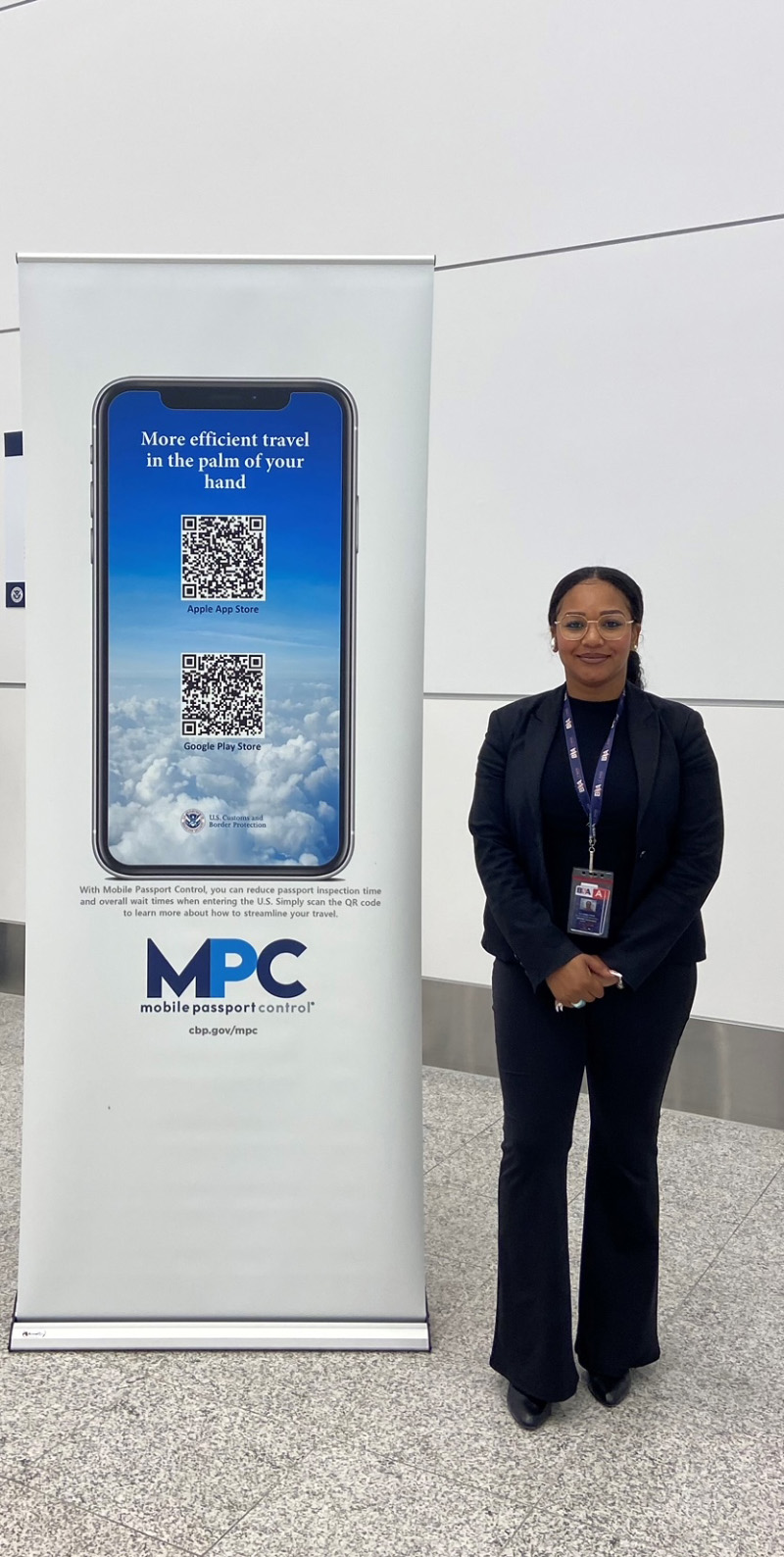 mobile passport contril