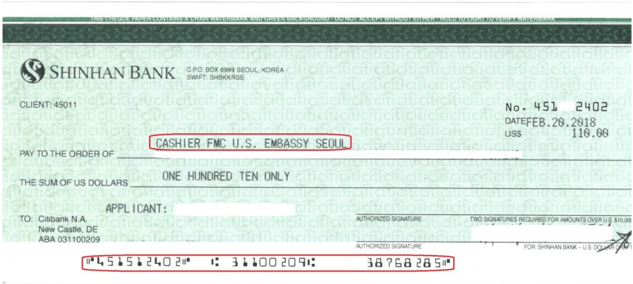 money order passport