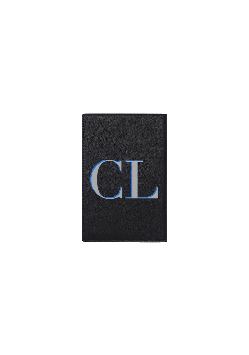 monogram passport holder