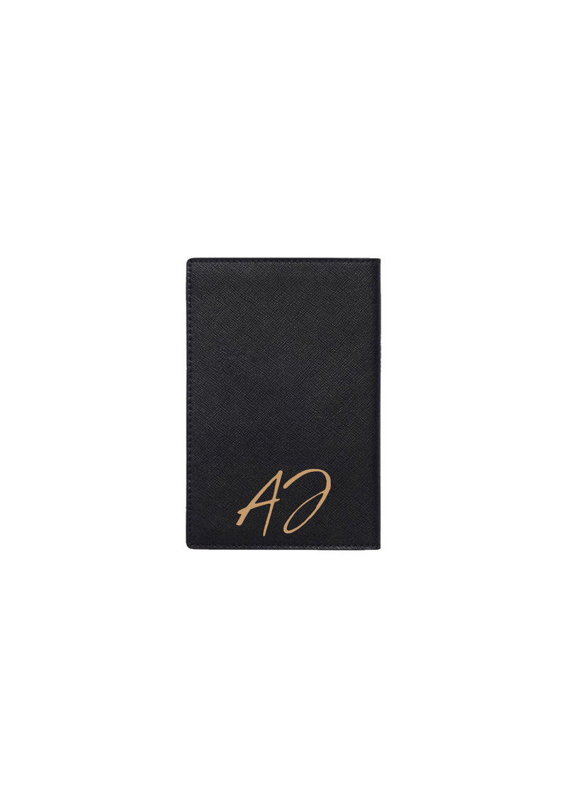 monogram passport holder