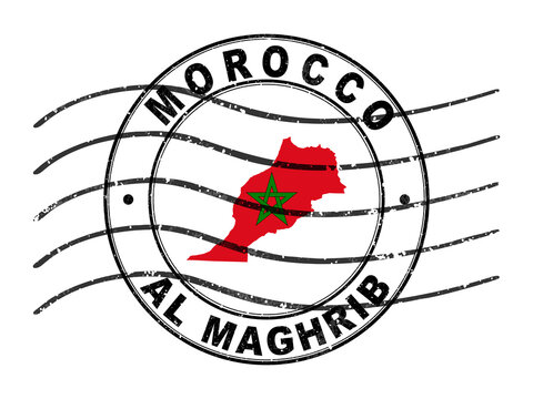 morocco passport stamp