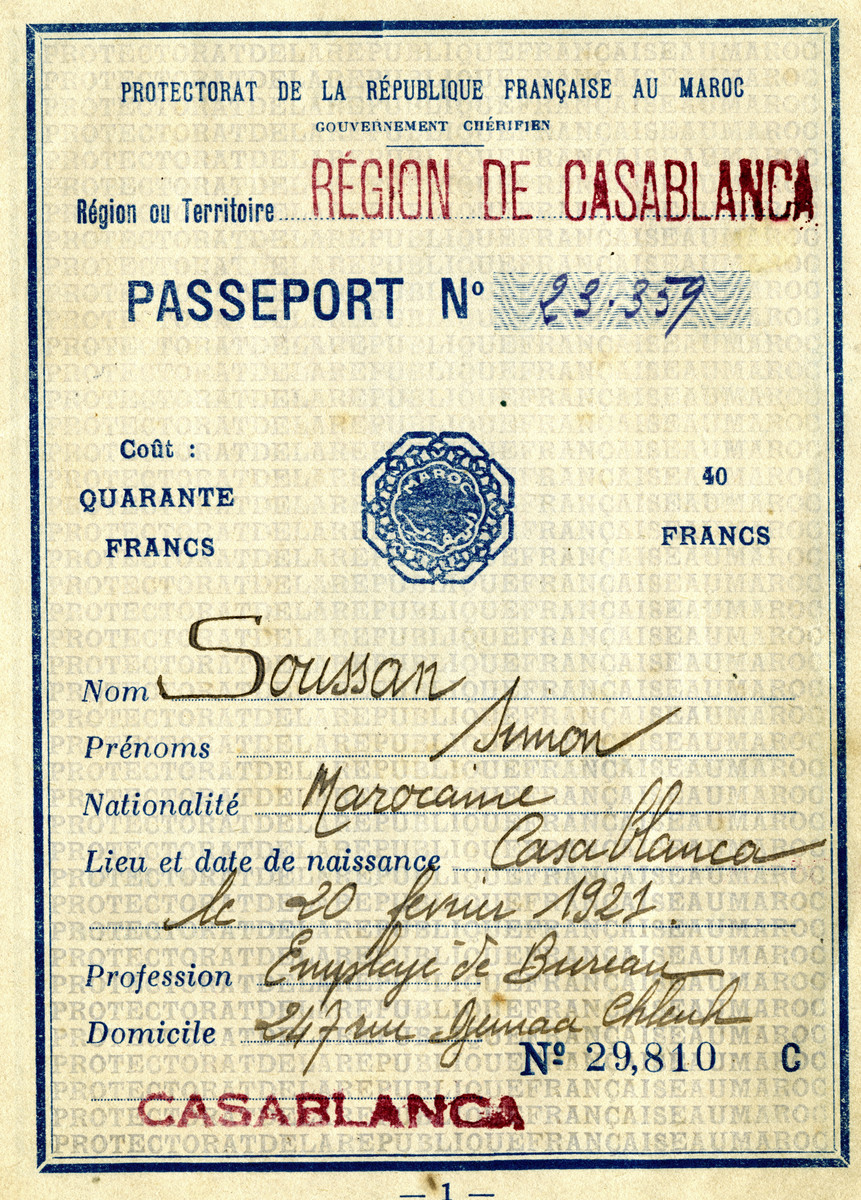 morocco passport