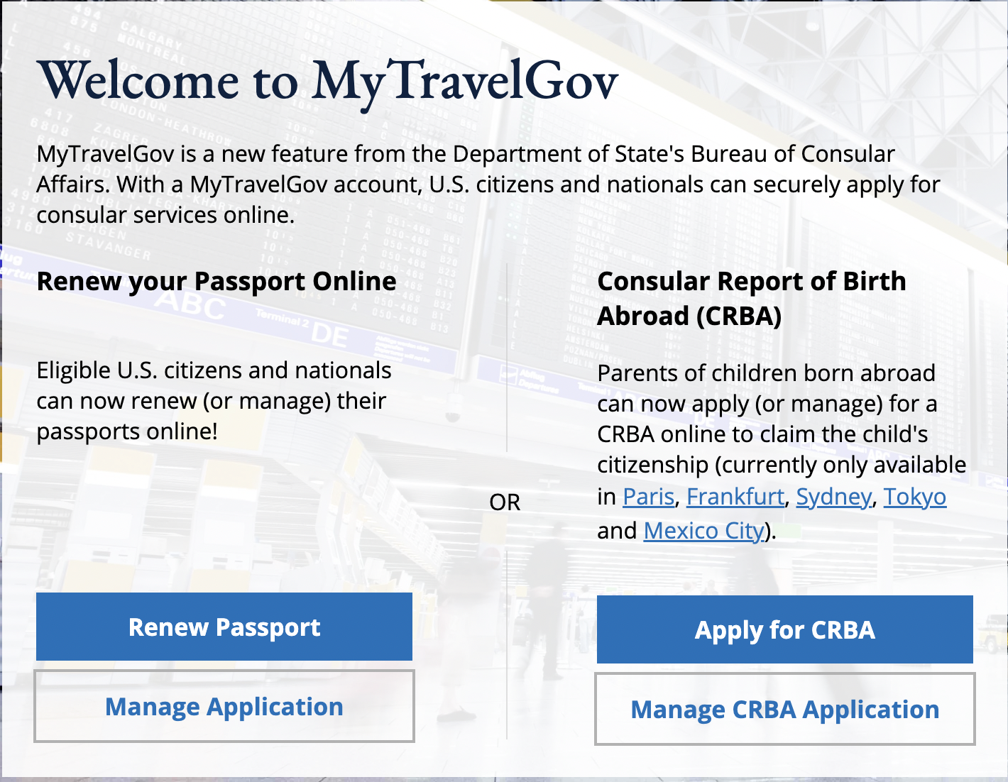 mytravelgov passport