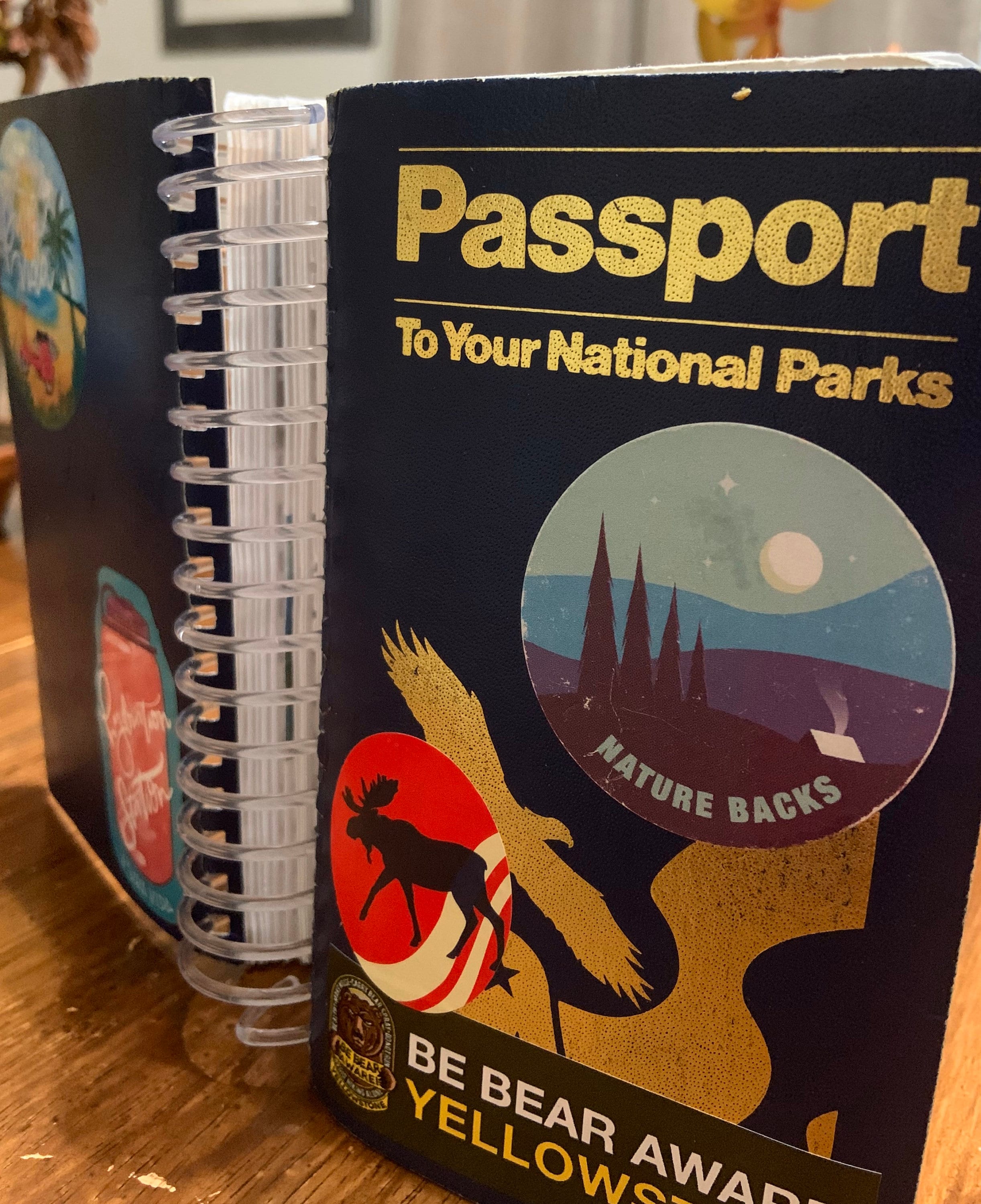 national park passport book