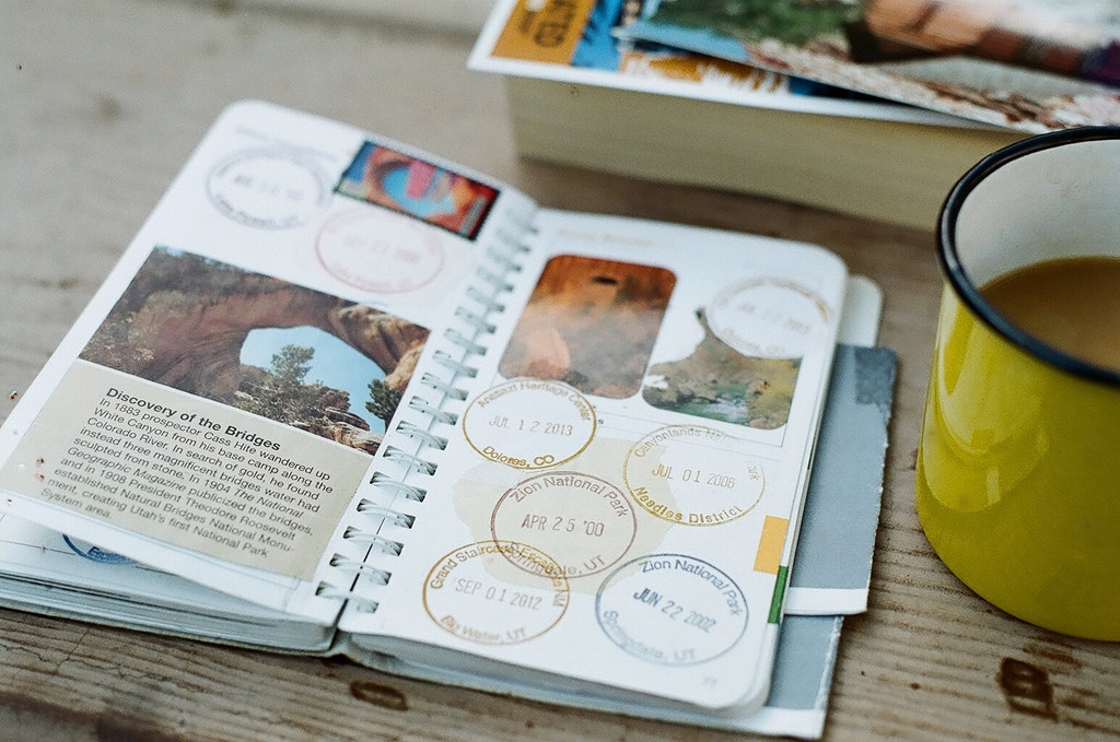 national parks passport books