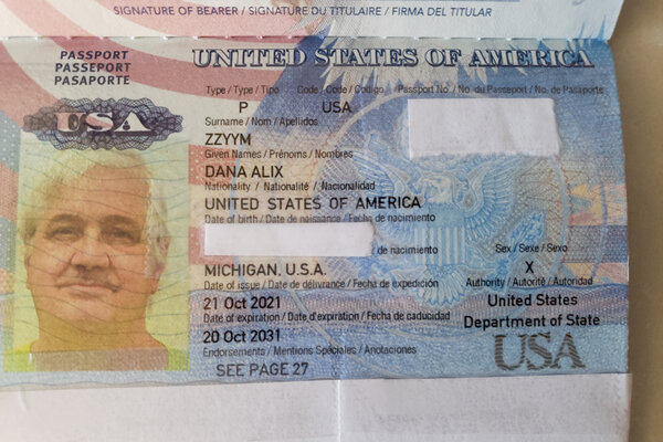 new american passport