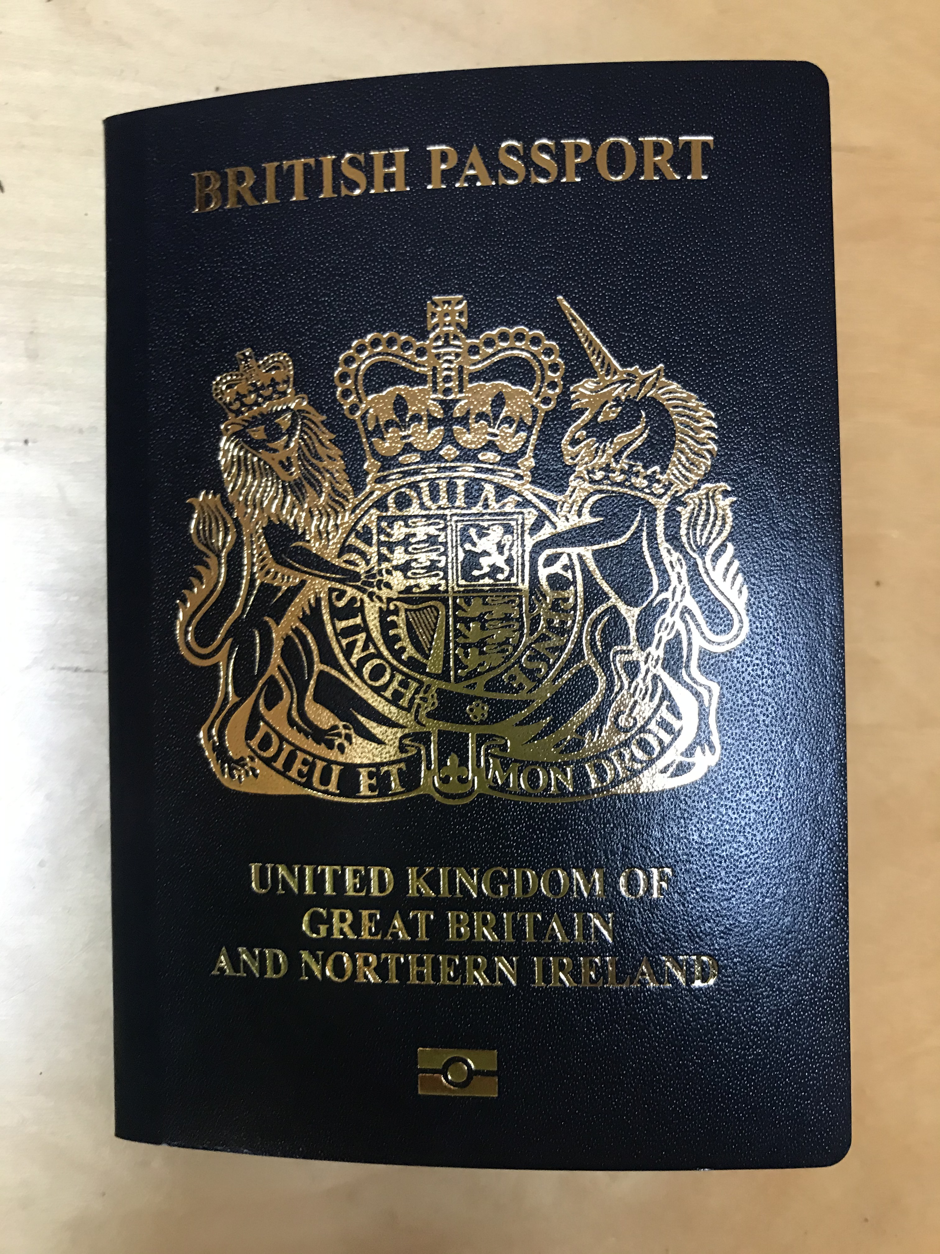 new british passport