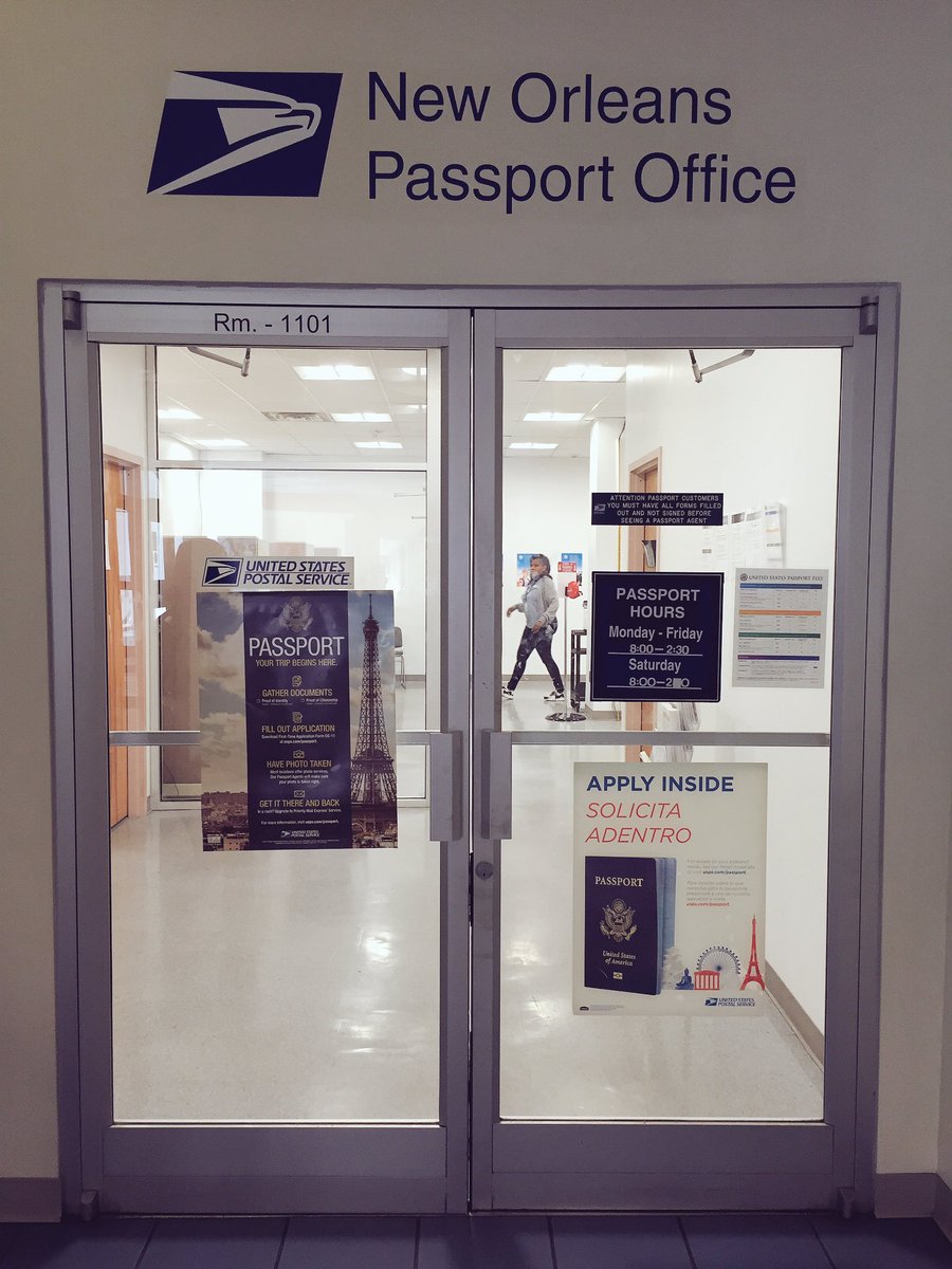 new orleans passport office appointment