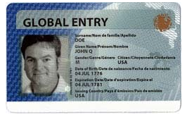 new passport for global entry