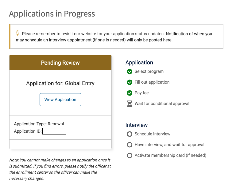 new passport update global entry