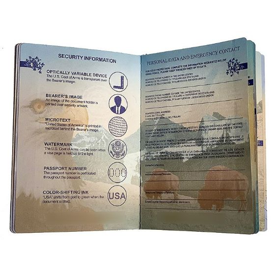 new u.s. passport design