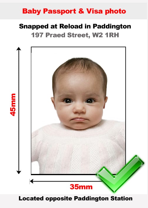 newborn passport photo requirements