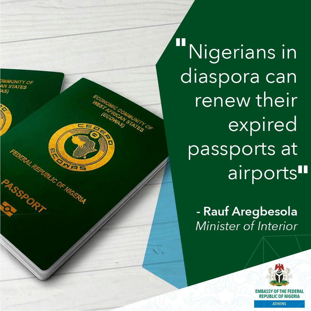 nigerian passport renewal in usa