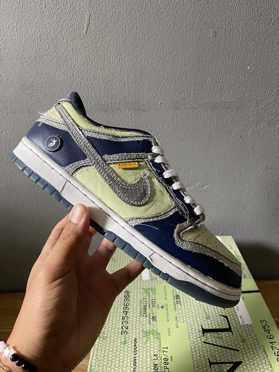 nike dunk low union passport pack pistachio