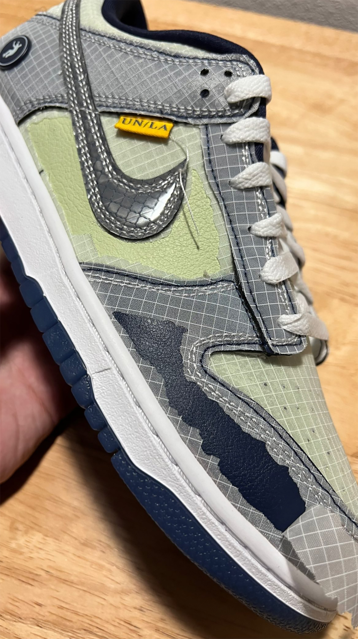 nike dunk low union passport pack pistachio