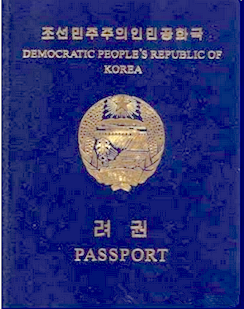 north korea passport