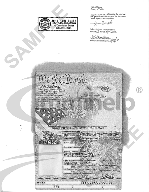 notary passport