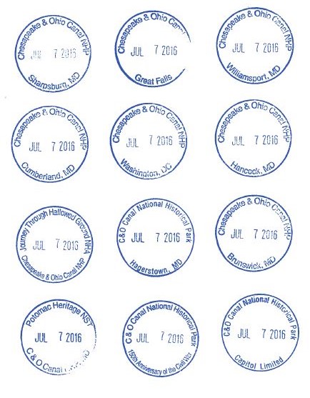 nps passport stamp locations