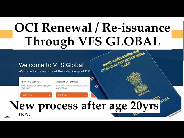 oci renewal for new passport