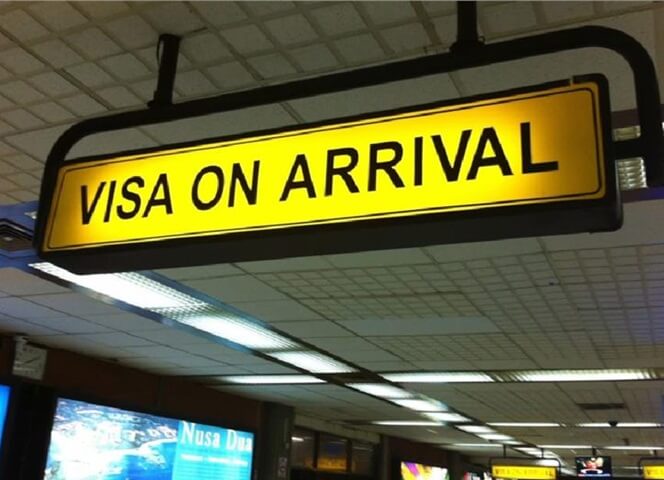 on arrival visa for indian passport