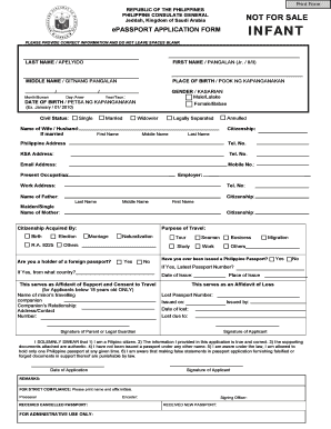 online forms for passport