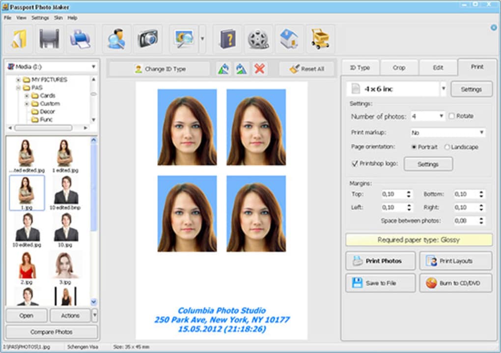 online passport photo maker