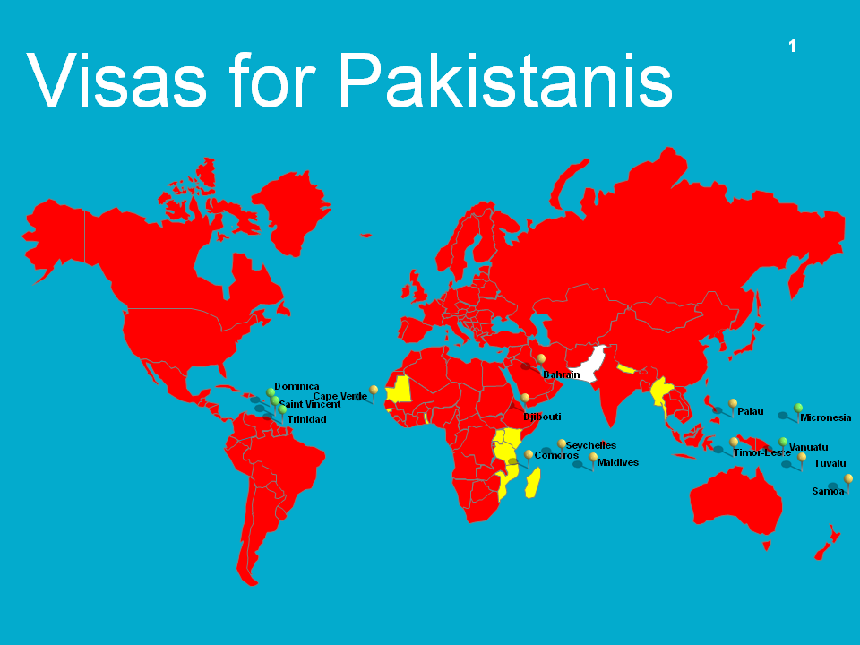 pakistan passport free visa countries