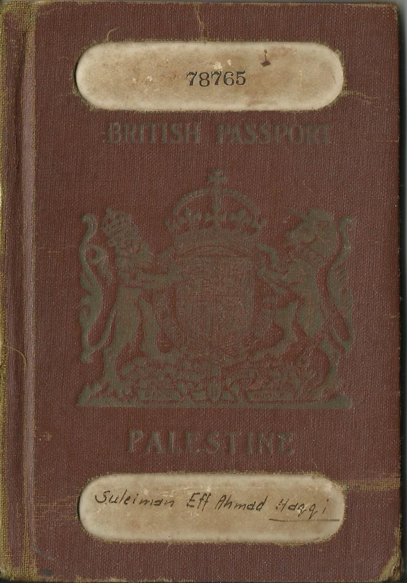 palestine passport