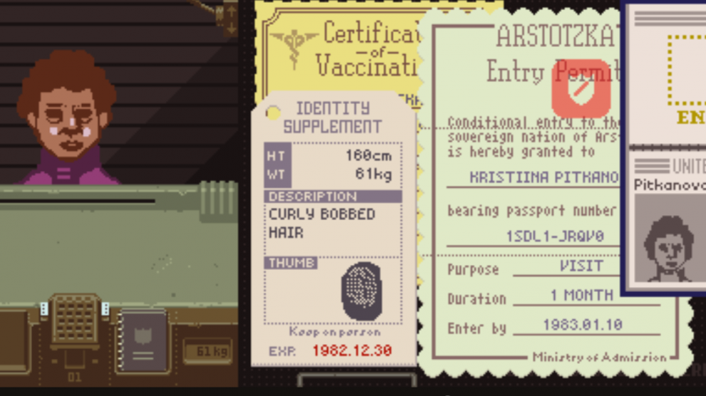 papers please passport