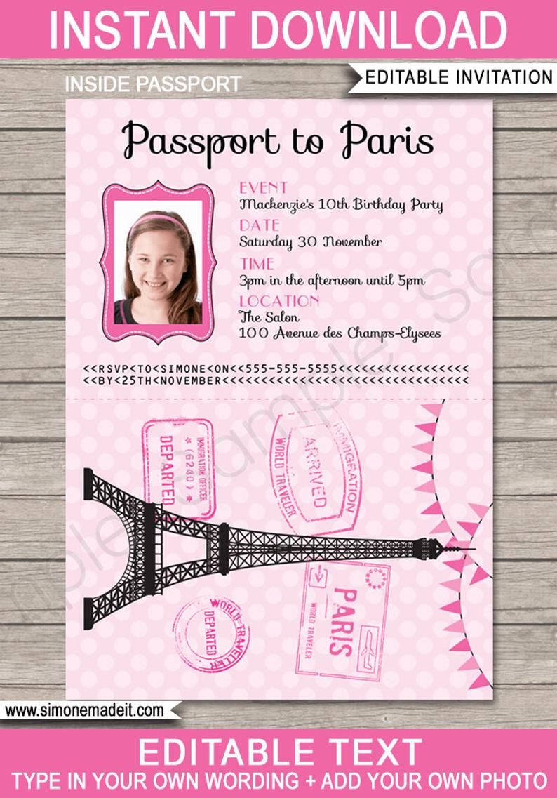 paris passport