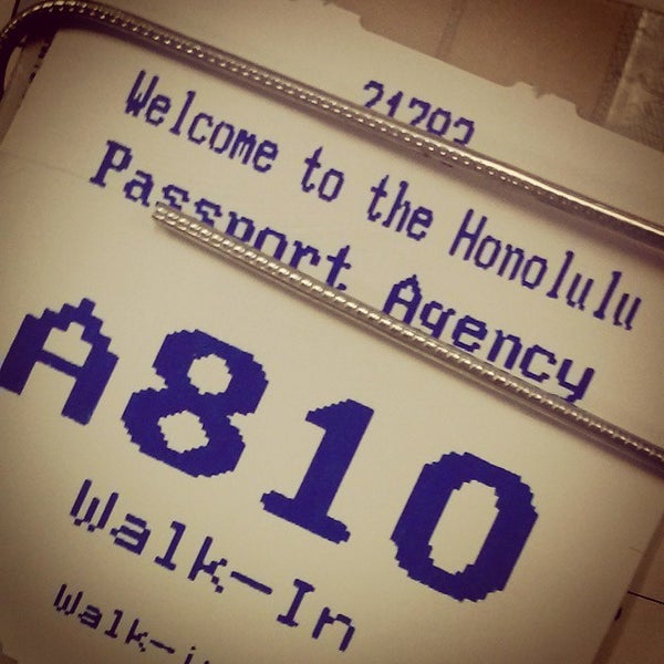 passport agency honolulu