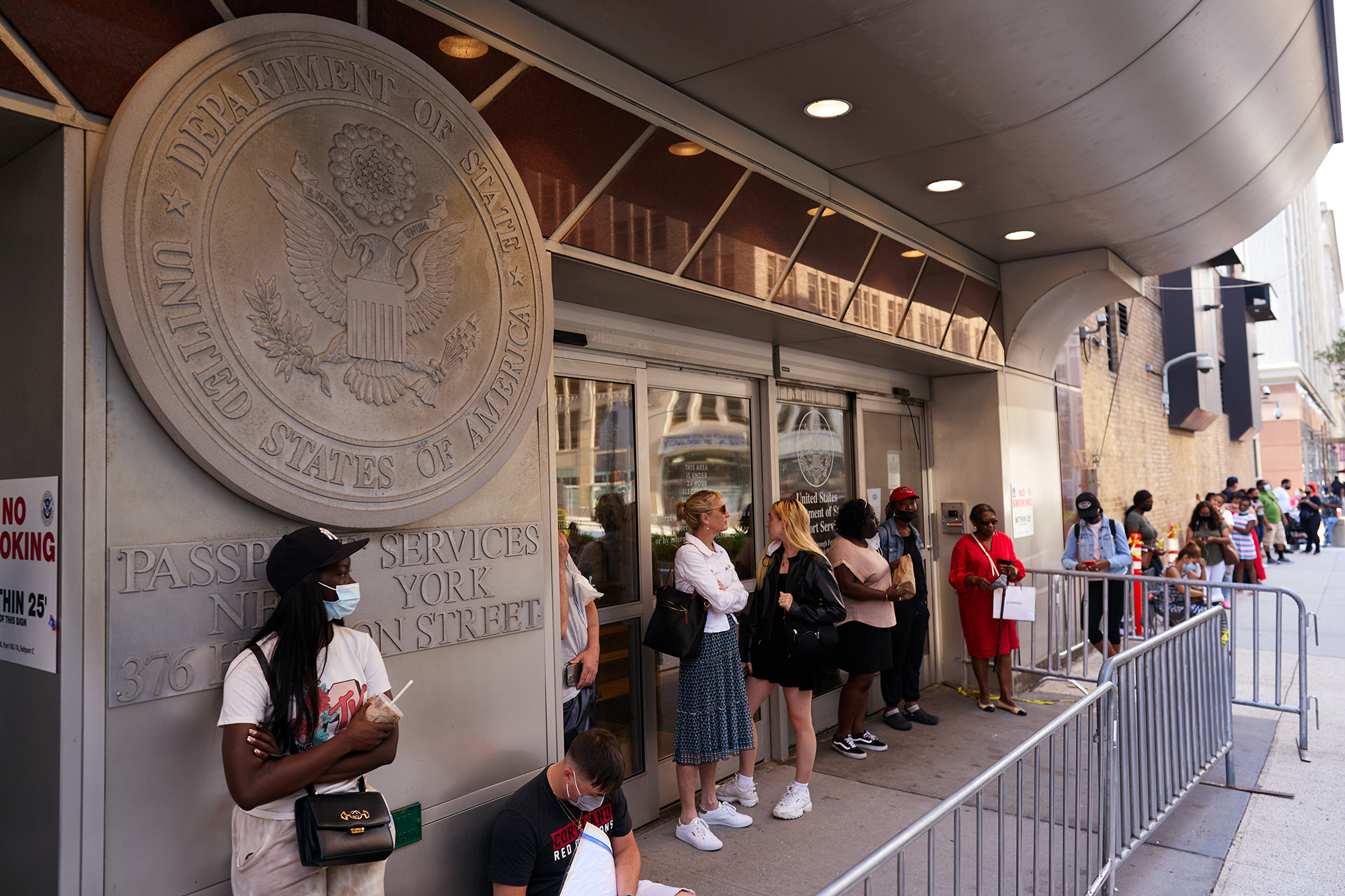 passport agency hudson street