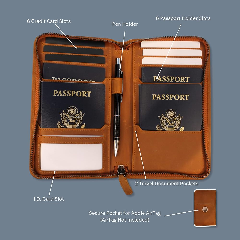 passport and document holder