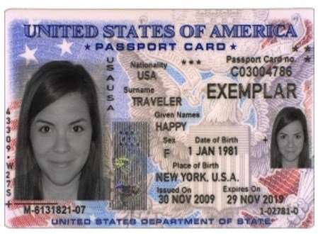 passport and id card