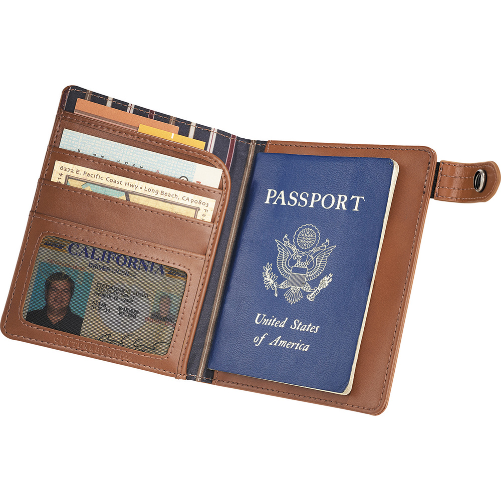 passport and ticket holder