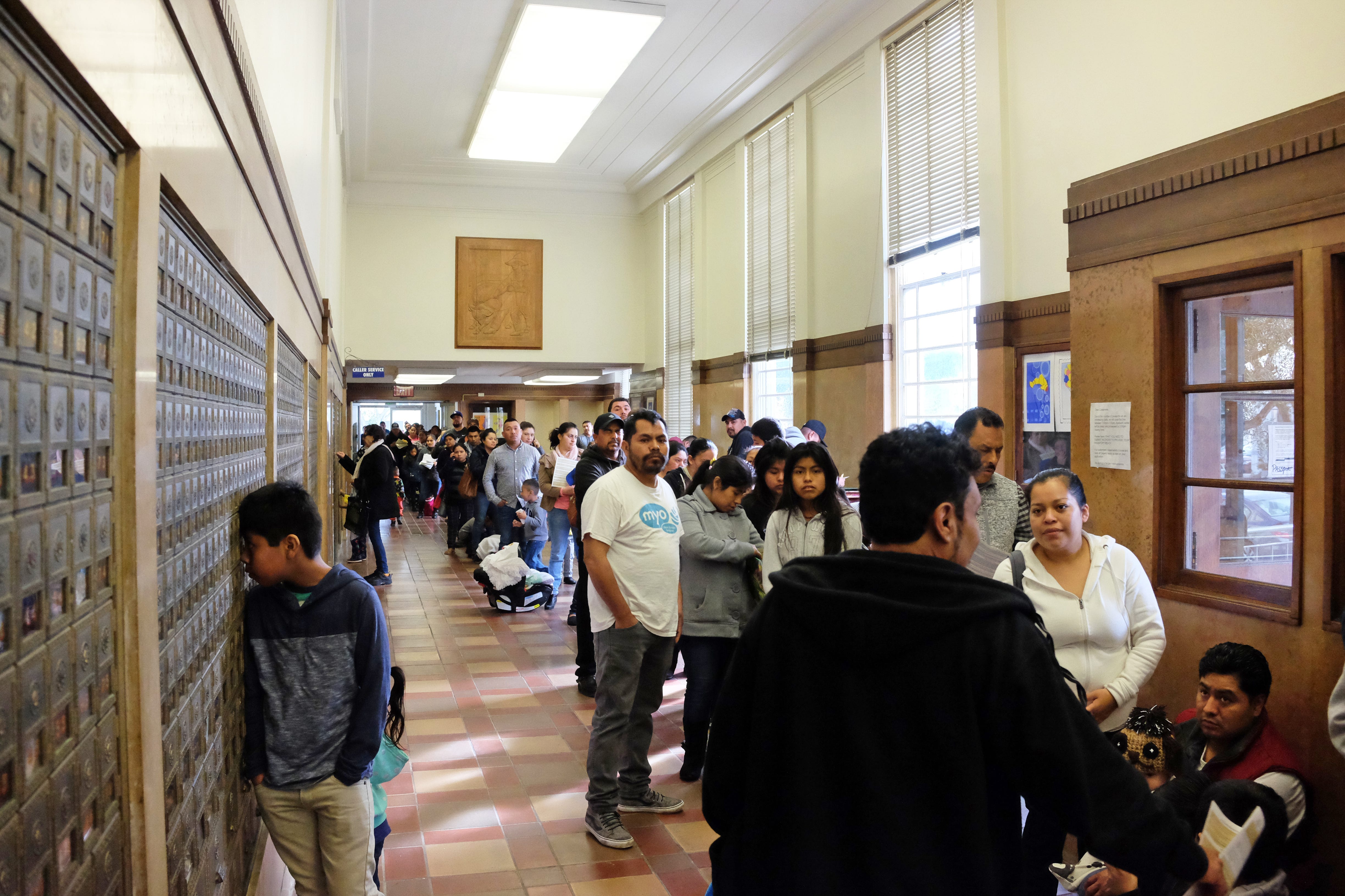 passport application at post office