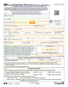 passport application canada