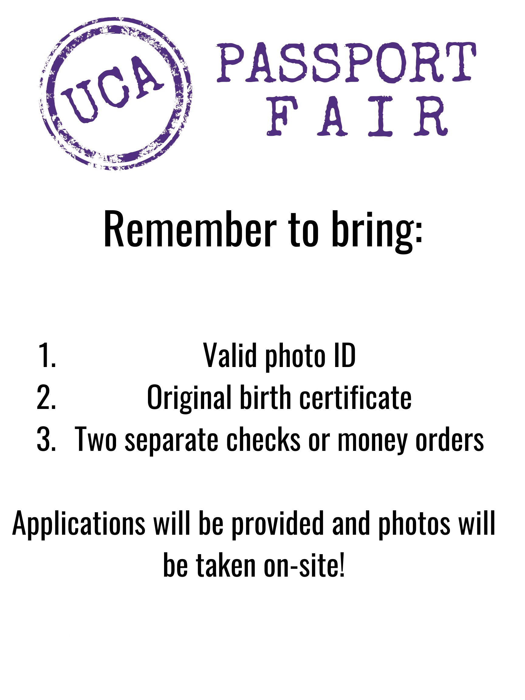 passport application fair