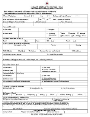 passport application forms pdf