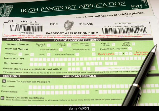 passport application ireland